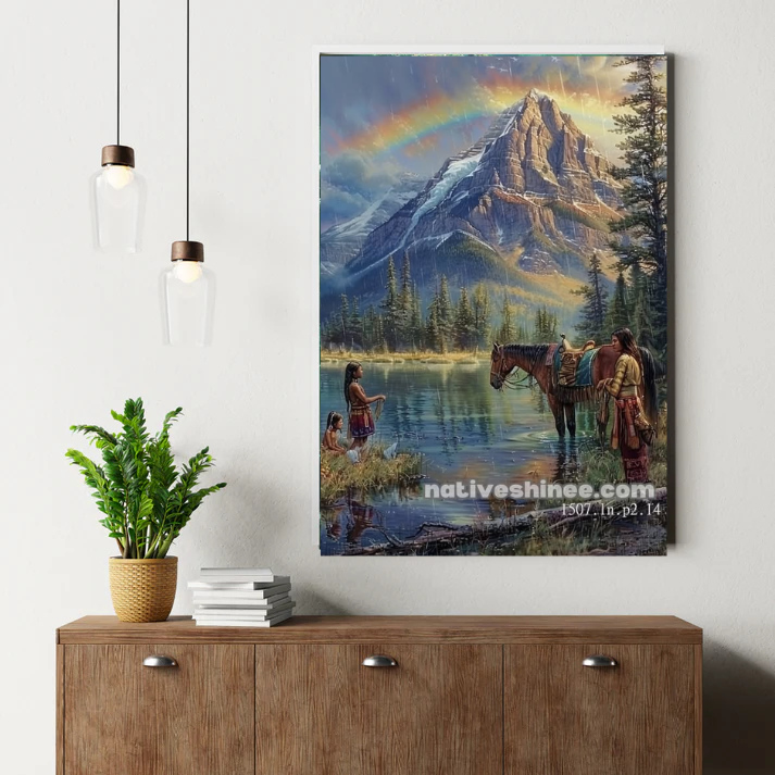 Spirit of the Rainbow Valley Canvas