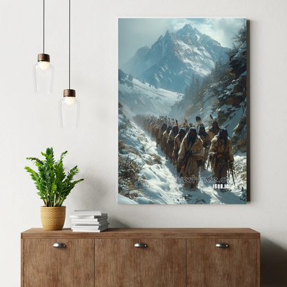 Dusk on the Plains Canvas