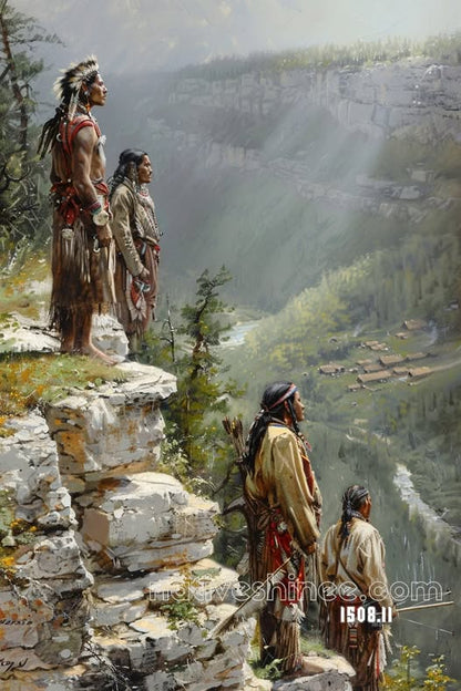 Guardians of the Valley Canvas