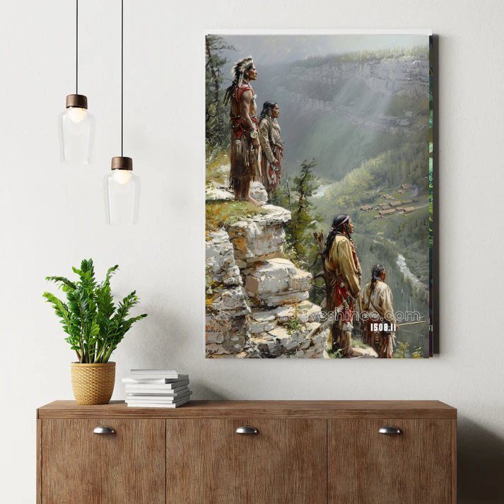 Guardians of the Valley Canvas
