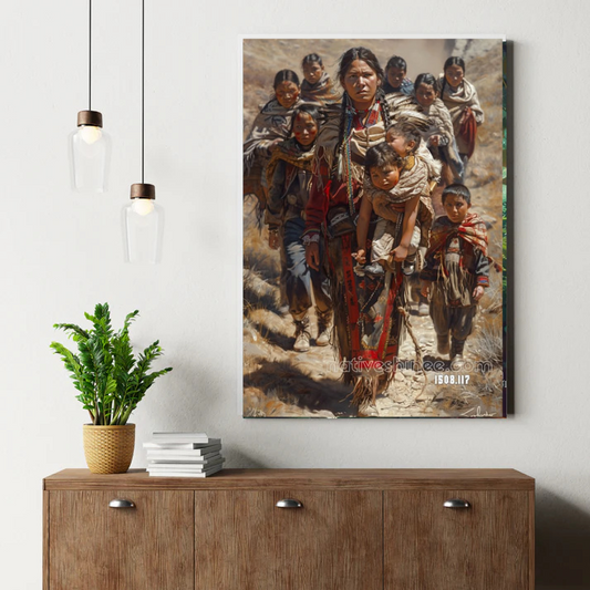 Trail of the Dustborn Kin Canvas