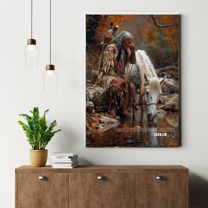 River Reflection Canvas