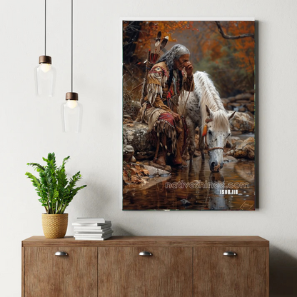 River Reflection Canvas