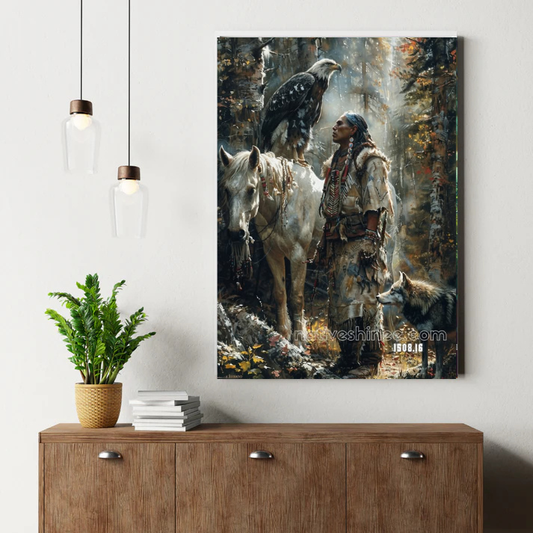 Guardians of the Forest Spirit Canvas