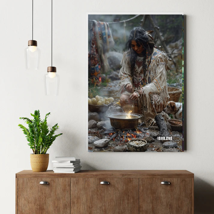 Keeper of the Hearth Canvas