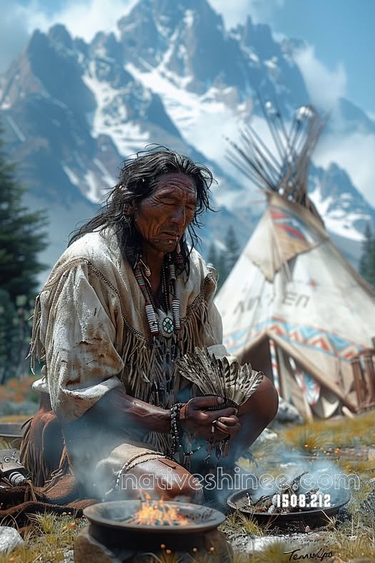 The Sacred Smoke Canvas