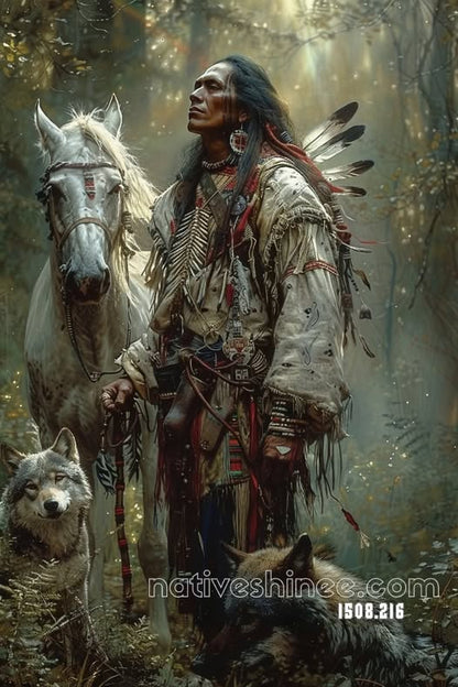 Spirit of the Forest Guardians Canvas