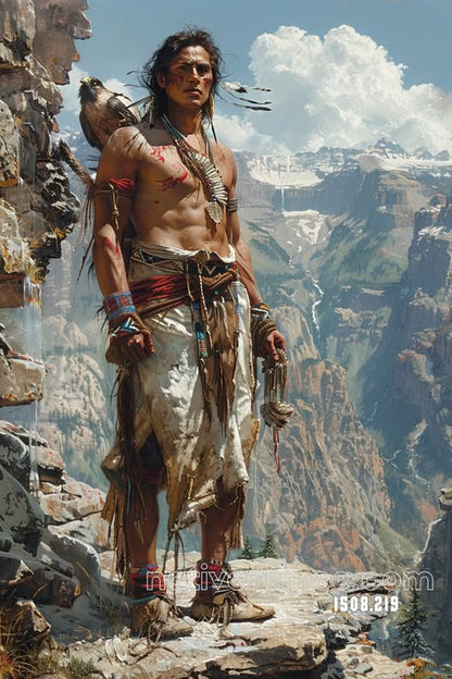 Guardian of the Canyon Canvas