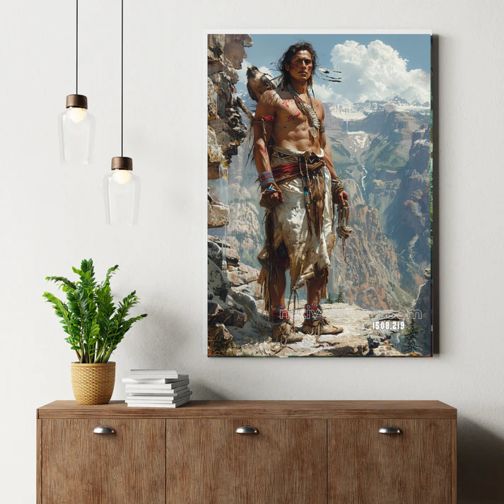 Guardian of the Canyon Canvas