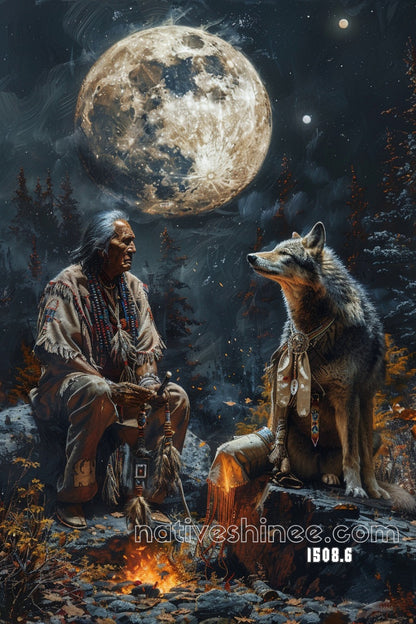 Spirit of the Night Canvas