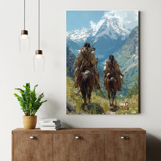 Journey to the Peaks Canvas