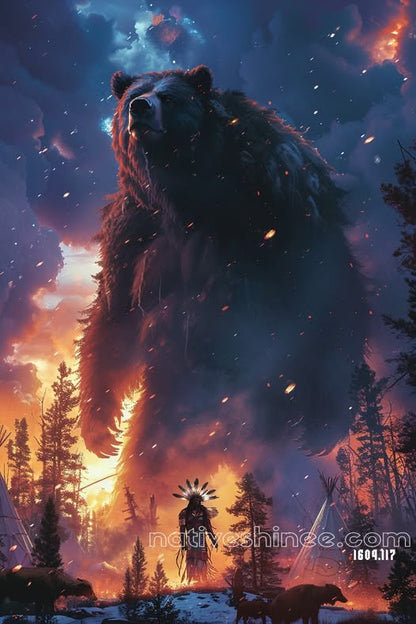 Spirit of the Great Bear Canvas