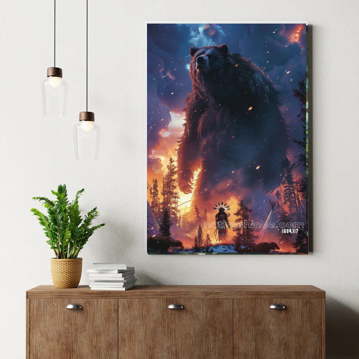 Spirit of the Great Bear Canvas