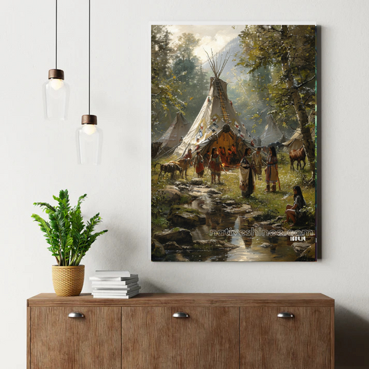 Twilight Plains Sentinel Canvas