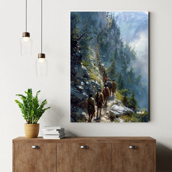 The Long Journey Canvas