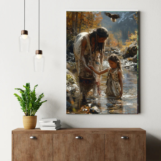 Lessons of the River Canvas