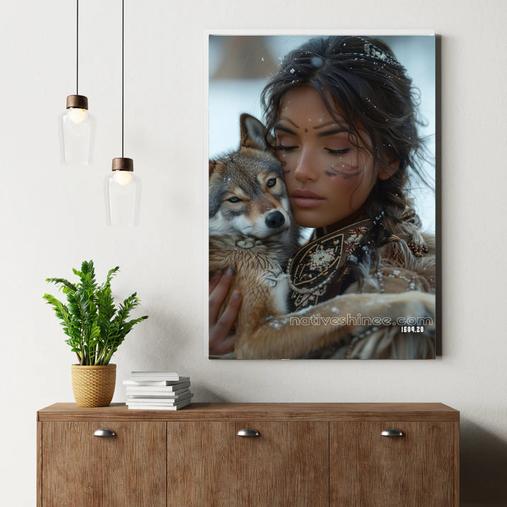 Whisper of the Wolf Canvas