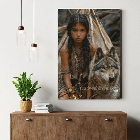 Midday Mesa Bloom Canvas