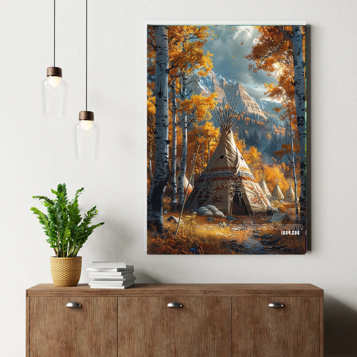 Sacred Plains Dance Canvas