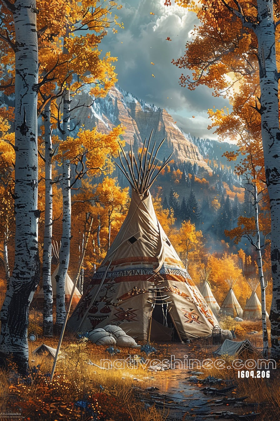 Sacred Plains Dance Canvas