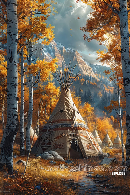 Sacred Plains Dance Canvas