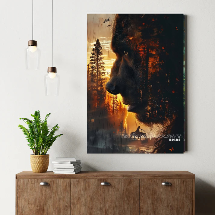 Highland Twilight Peace Canvas