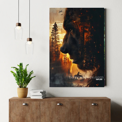 Highland Twilight Peace Canvas