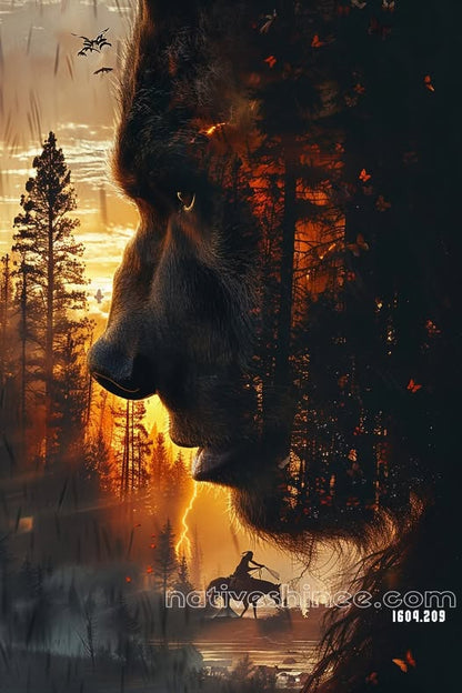 Highland Twilight Peace Canvas