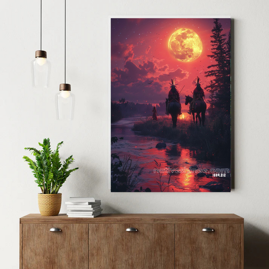 Dawn Plains Song Canvas