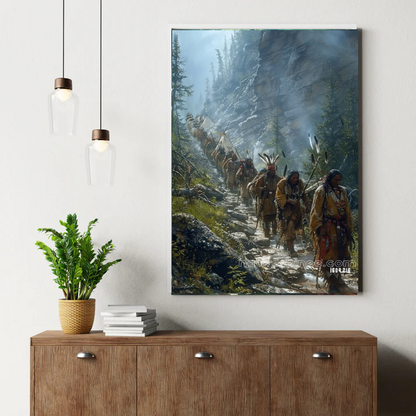 Trail of the Ancestors Canvas