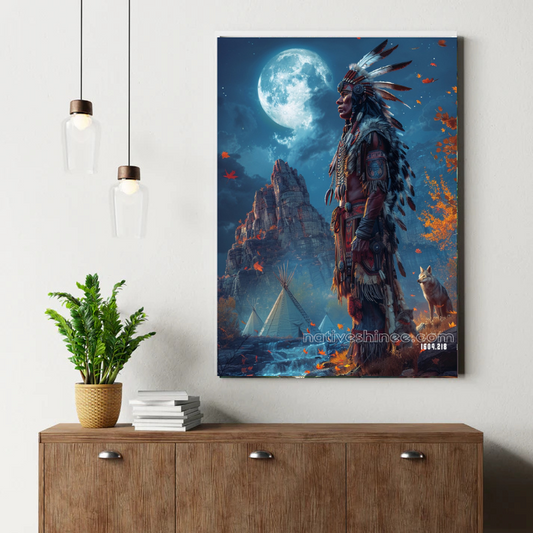 Midnight Shaman Canvas