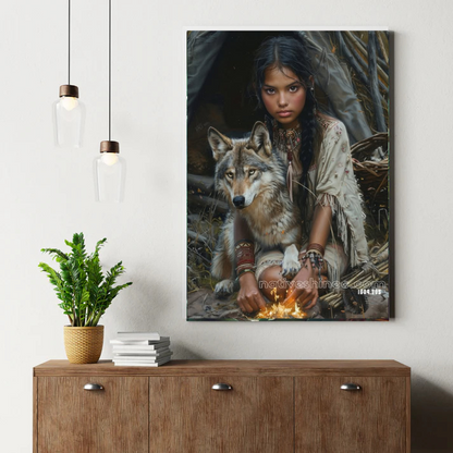 Spirit of the Wolf Canvas