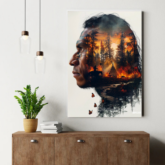 Inferno Within Canvas