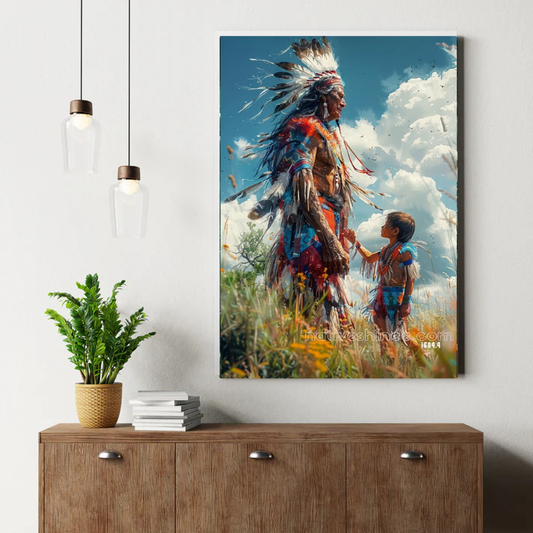 Passing the Torch Canvas