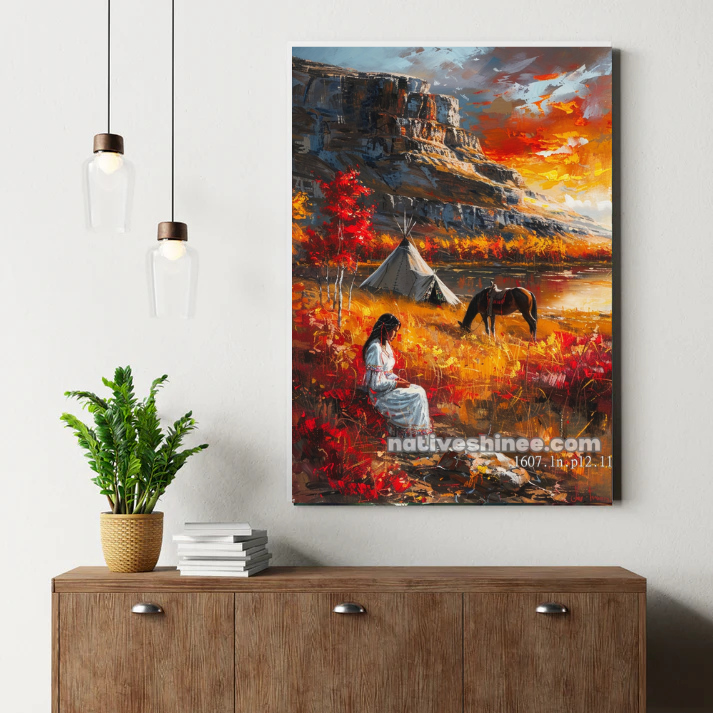 Twilight Huntress Canvas