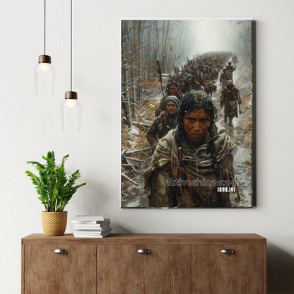 Trail of the Brave Canvas