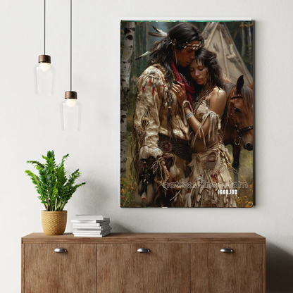 Sacred Embrace – Spirit of Love Canvas