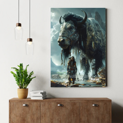 Spirit of the Bison Canvas