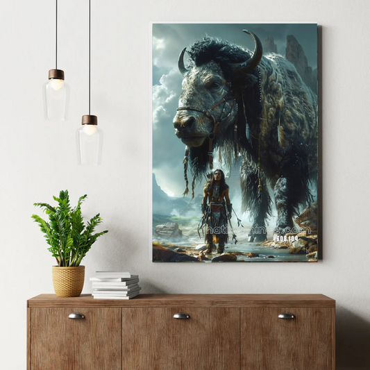 Spirit of the Bison Canvas
