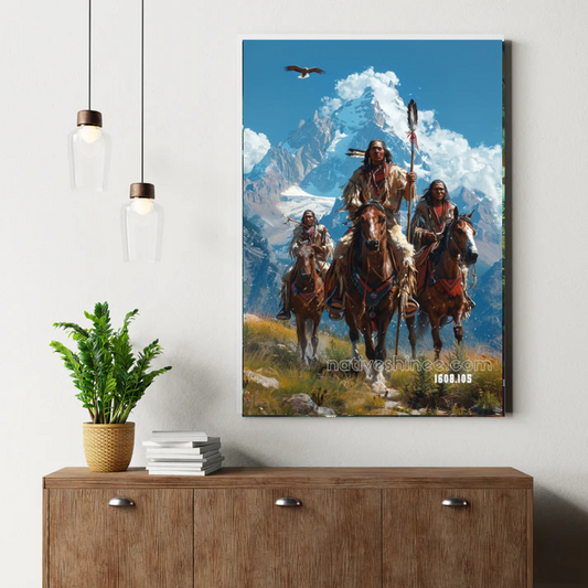 Mountain Riders Canvas