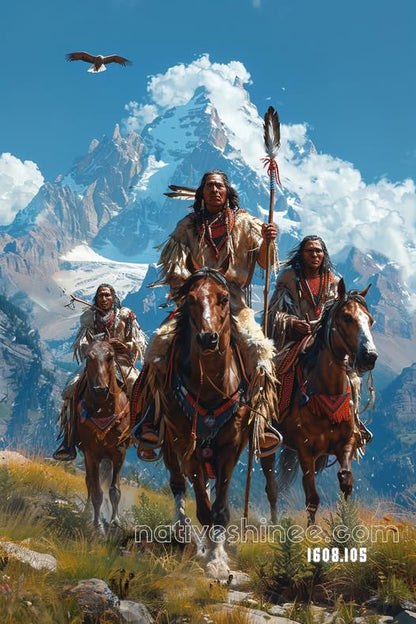 Mountain Riders Canvas