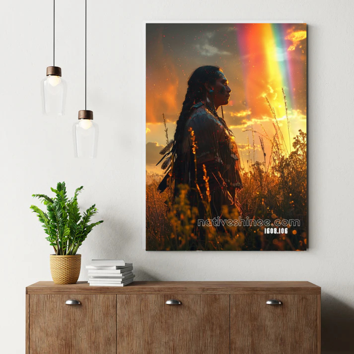 Song of the Sunlit Buffalo Canvas