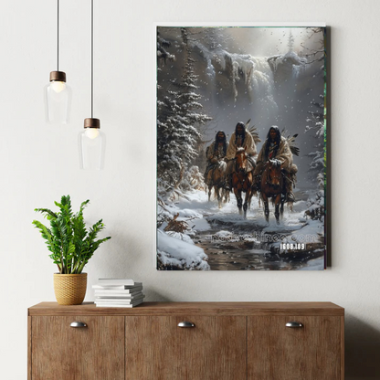 Winter Warriors Canvas