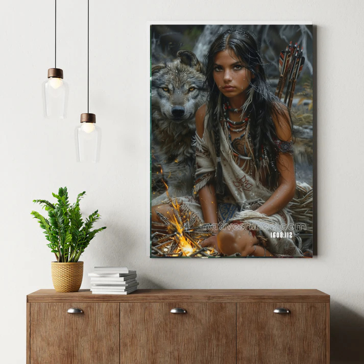 Wolf Companion Canvas