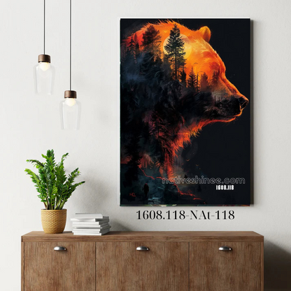 Whisper of the Dawn Elk Canvas