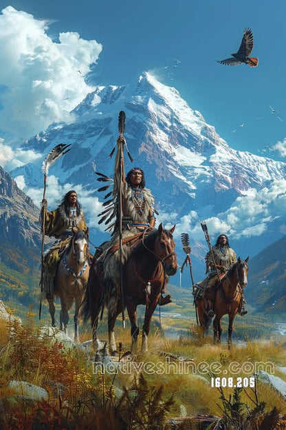 Riders of the High Plains Canvas