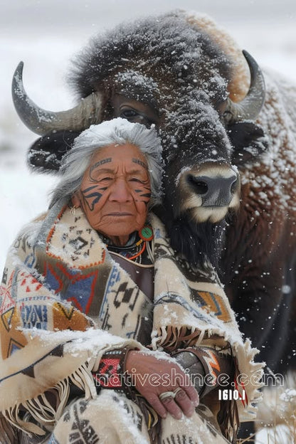 Winter of Sacred Companions Canvas