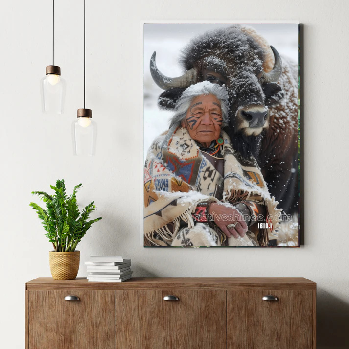 Winter of Sacred Companions Canvas