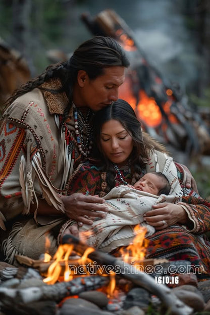 Sacred Flame of the Family Canvas