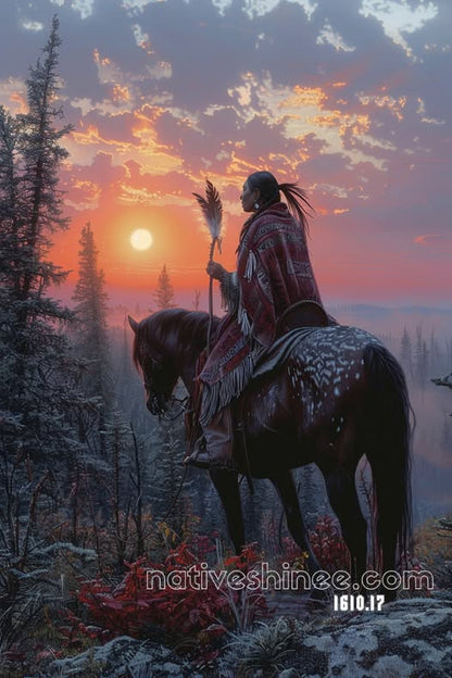 Guardian of the Setting Sun Canvas